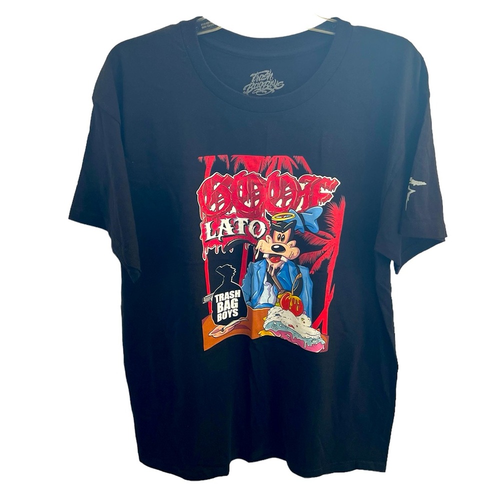 Trash Bag Boys Big Goof graphic print short sleeve T shirt